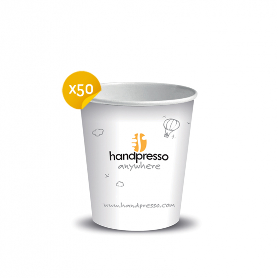 45 Pappbecher für Handcoffee Auto – Handpresso