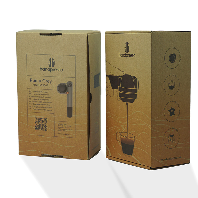 €99.00 Handpresso Pump Argento 48256 Macchina espresso portatile e manuale  per cialde ESE o caffè sciolto
