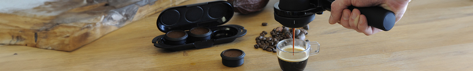 Handpresso portable coffee makers use all formats of coffee