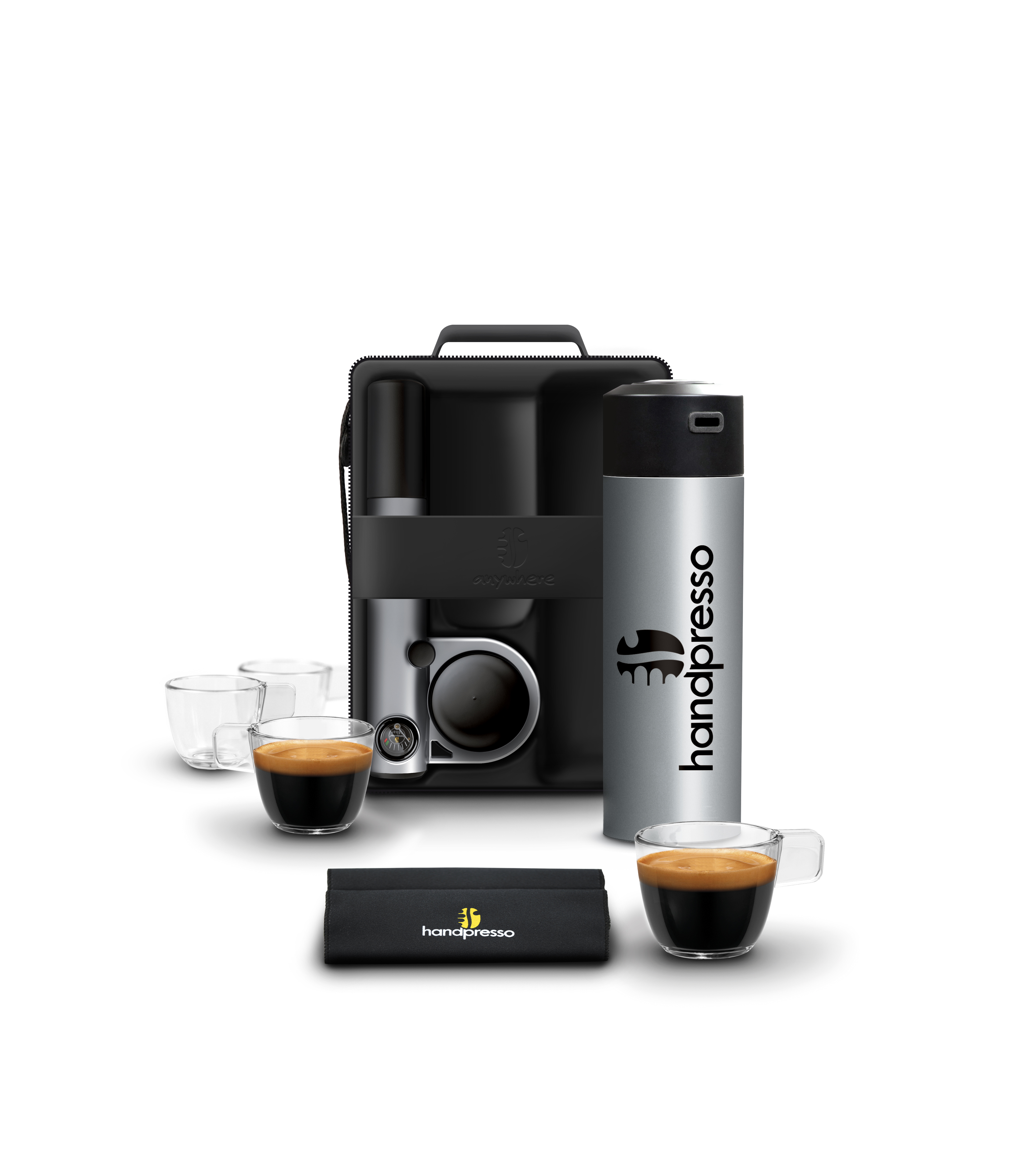 Manual, battery-powered and on board coffee makers and espresso machines -  Handpresso sas